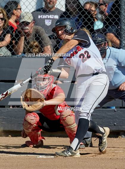 Thumbnail 2 in St. Francis @ Bella Vista (CIF SJS D2 Playoff) photogallery.