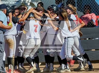 Thumbnail 3 in St. Francis @ Bella Vista (CIF SJS D2 Playoff) photogallery.