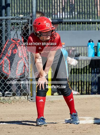Thumbnail 3 in St. Francis @ Bella Vista (CIF SJS D2 Playoff) photogallery.