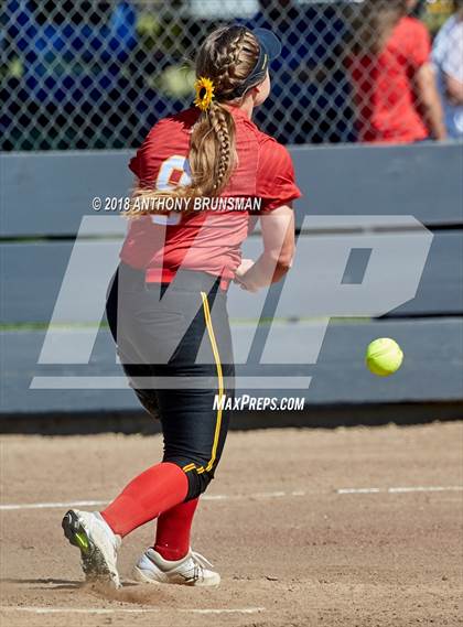 Thumbnail 2 in St. Francis @ Bella Vista (CIF SJS D2 Playoff) photogallery.