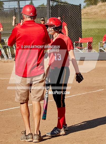 Thumbnail 1 in St. Francis @ Bella Vista (CIF SJS D2 Playoff) photogallery.