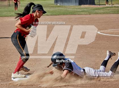 Thumbnail 2 in St. Francis @ Bella Vista (CIF SJS D2 Playoff) photogallery.