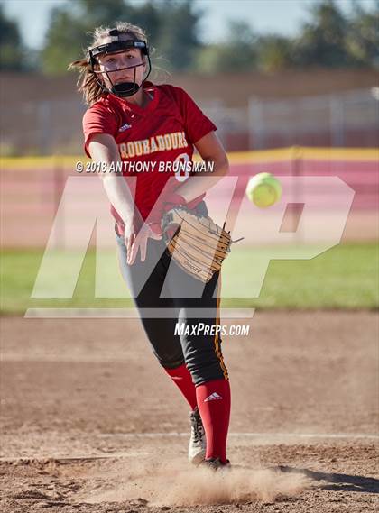 Thumbnail 2 in St. Francis @ Bella Vista (CIF SJS D2 Playoff) photogallery.