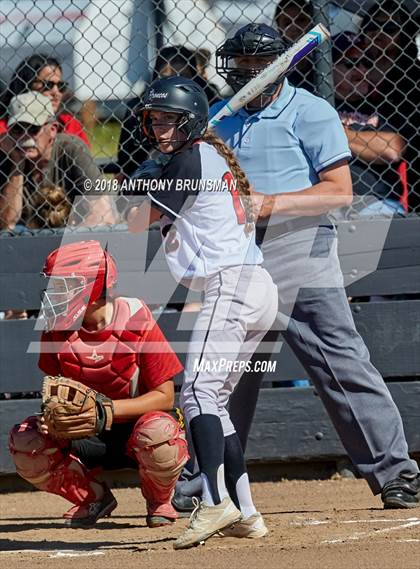 Thumbnail 2 in St. Francis @ Bella Vista (CIF SJS D2 Playoff) photogallery.