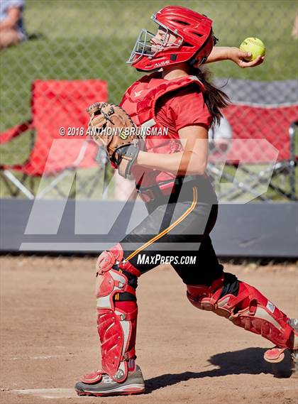 Thumbnail 3 in St. Francis @ Bella Vista (CIF SJS D2 Playoff) photogallery.