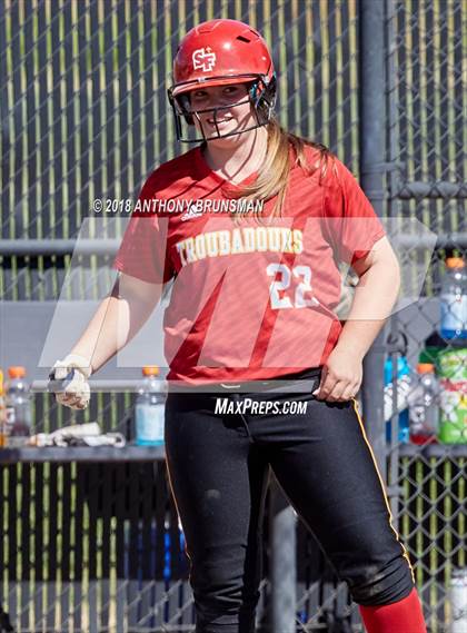 Thumbnail 3 in St. Francis @ Bella Vista (CIF SJS D2 Playoff) photogallery.