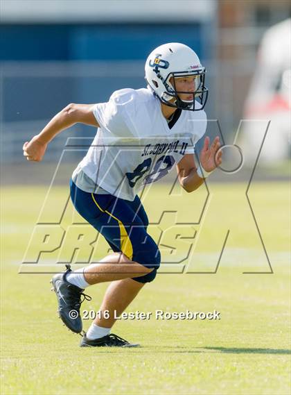 Thumbnail 2 in Schertz John Paul II vs Natalia JV photogallery.