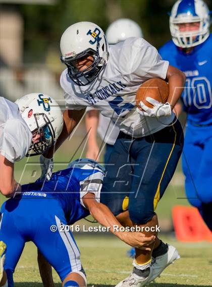 Thumbnail 3 in Schertz John Paul II vs Natalia JV photogallery.