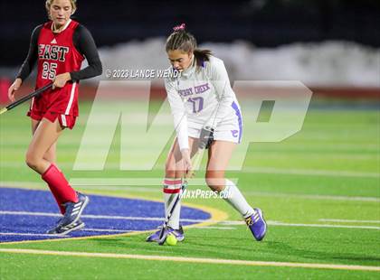 Thumbnail 3 in Cherry Creek vs. Denver East (CHSAA Semifinal Playoff) photogallery.