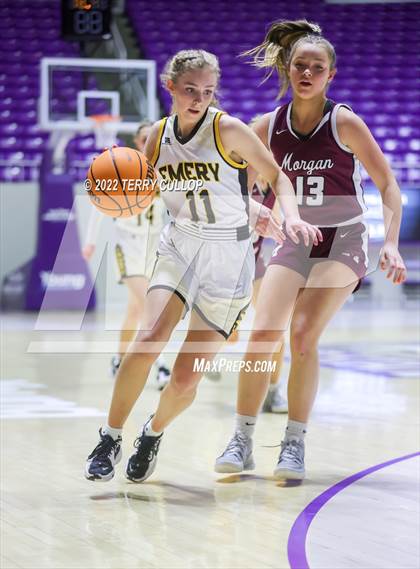 Thumbnail 1 in Morgan vs. Emery (UHSAA 3A Quarterfinal)) photogallery.