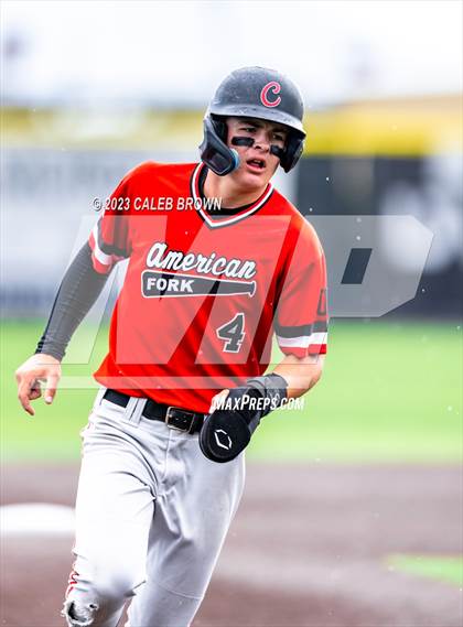 Thumbnail 2 in Skyridge vs. American Fork (UHSAA 6A Championship - Game 3) photogallery.