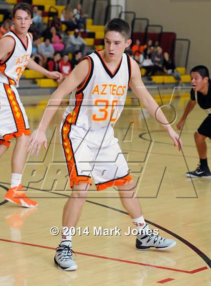 Thumbnail 2 in Corona del Sol vs. Chinle (Hoophall West Tournament) photogallery.