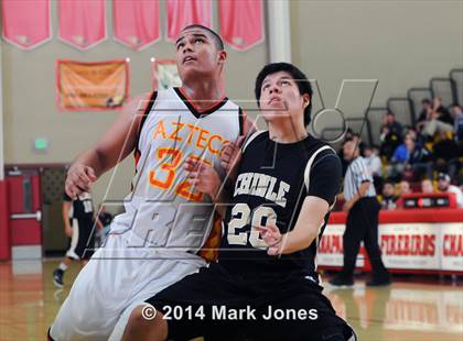 Thumbnail 2 in Corona del Sol vs. Chinle (Hoophall West Tournament) photogallery.