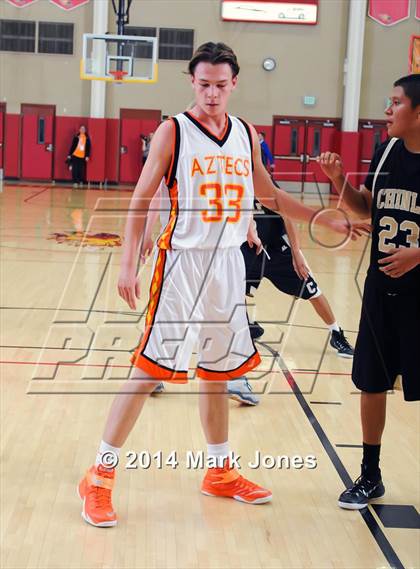 Thumbnail 2 in Corona del Sol vs. Chinle (Hoophall West Tournament) photogallery.