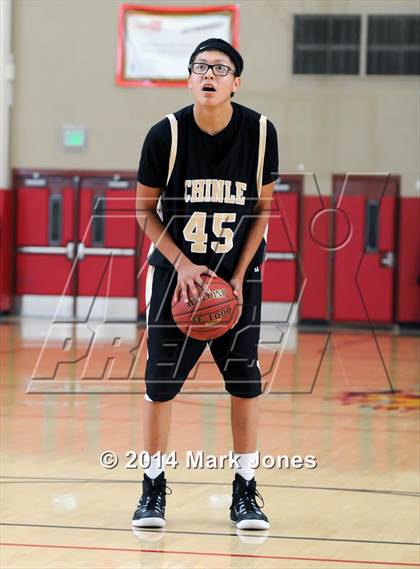 Thumbnail 1 in Corona del Sol vs. Chinle (Hoophall West Tournament) photogallery.
