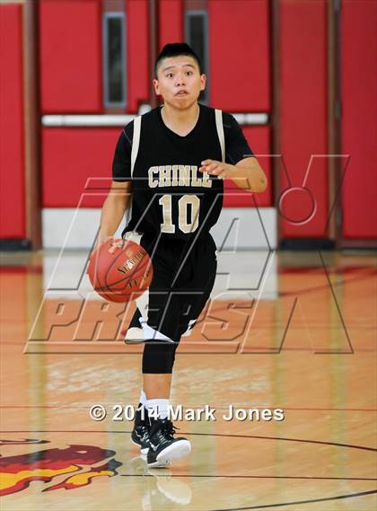 Thumbnail 2 in Corona del Sol vs. Chinle (Hoophall West Tournament) photogallery.