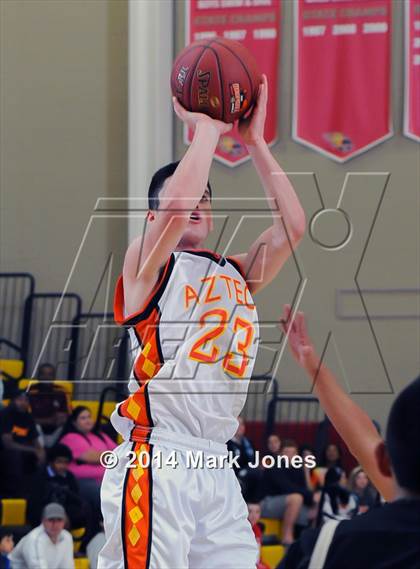Thumbnail 3 in Corona del Sol vs. Chinle (Hoophall West Tournament) photogallery.