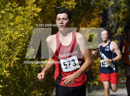 Thumbnail 1 in (CHSAA Regionals 3A) Region 5 Boys Cross Country photogallery.