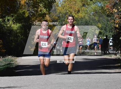 Thumbnail 1 in (CHSAA Regionals 3A) Region 5 Boys Cross Country photogallery.