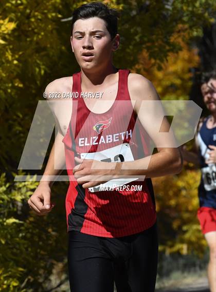 Thumbnail 3 in (CHSAA Regionals 3A) Region 5 Boys Cross Country photogallery.