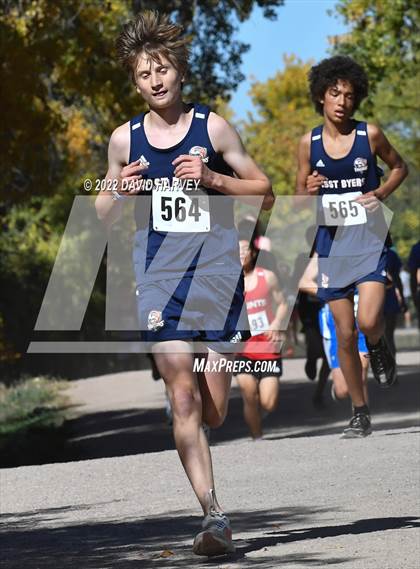 Thumbnail 3 in (CHSAA Regionals 3A) Region 5 Boys Cross Country photogallery.