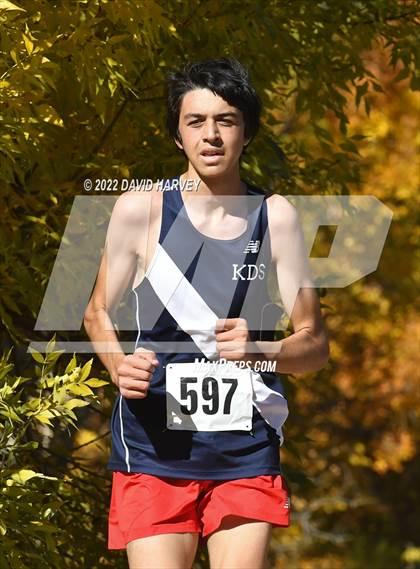Thumbnail 1 in (CHSAA Regionals 3A) Region 5 Boys Cross Country photogallery.