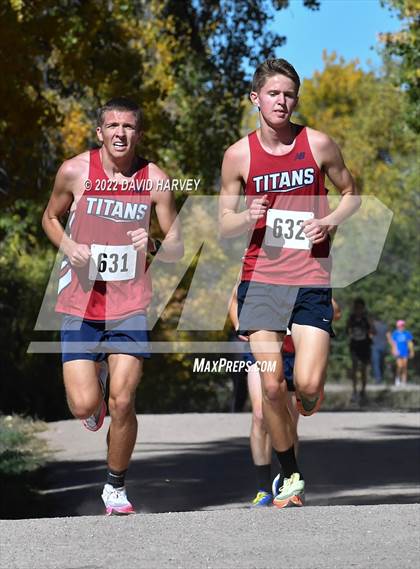 Thumbnail 3 in (CHSAA Regionals 3A) Region 5 Boys Cross Country photogallery.