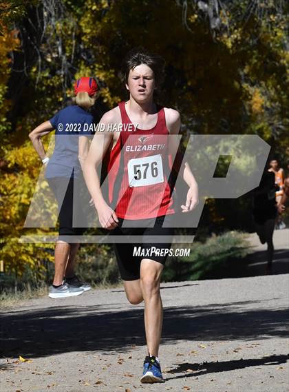 Thumbnail 1 in (CHSAA Regionals 3A) Region 5 Boys Cross Country photogallery.