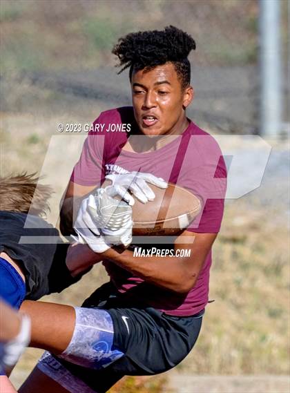 Thumbnail 2 in Whitney vs Rocklin 7v7 photogallery.