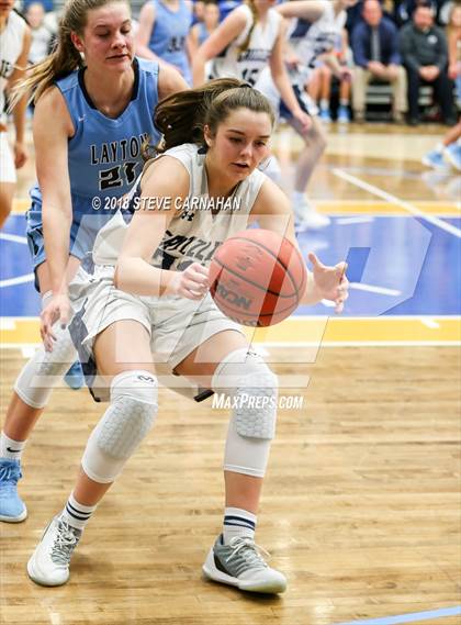 Thumbnail 3 in Copper Hills vs. Layton (UHSAA 6A Quarter Final) photogallery.