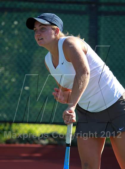 Thumbnail 1 in St. Francis vs. Davis (CIF NorCal Regional Tennis Championships) photogallery.