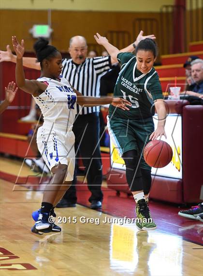 Thumbnail 1 in Sacred Heart Cathedral vs. Oakland (Cardinal Newman Classic) photogallery.