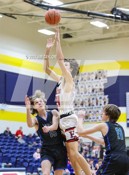 Thumbnail 3 in Lipan vs. Hamilton (UIL 2A Bi-district playoff) photogallery.