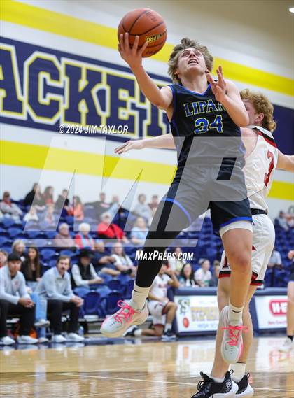 Thumbnail 2 in Lipan vs. Hamilton (UIL 2A Bi-district playoff) photogallery.