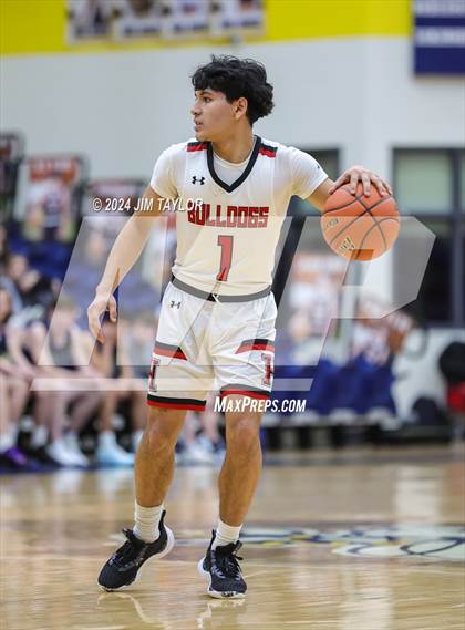 Thumbnail 3 in Lipan vs. Hamilton (UIL 2A Bi-district playoff) photogallery.