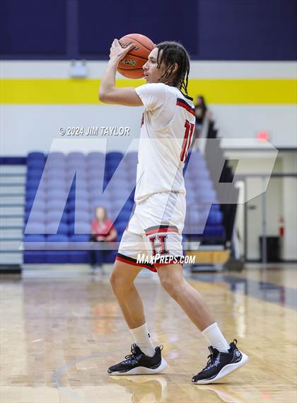 Thumbnail 3 in Lipan vs. Hamilton (UIL 2A Bi-district playoff) photogallery.