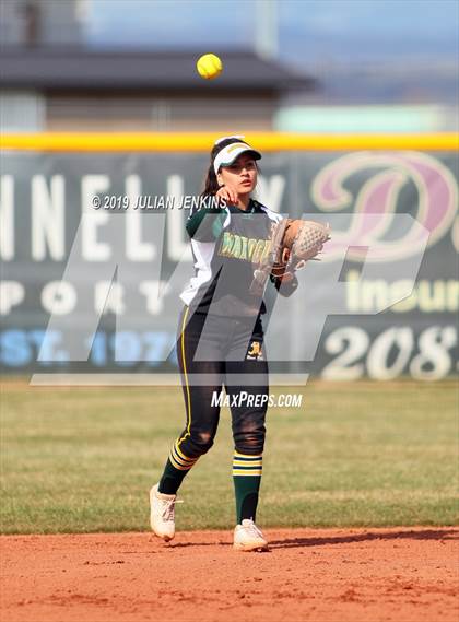 Thumbnail 2 in Bishop Manogue vs Ridgevue (Win The Pitch Tournament) photogallery.