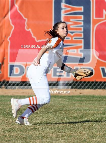 Thumbnail 2 in Bishop Manogue vs Ridgevue (Win The Pitch Tournament) photogallery.