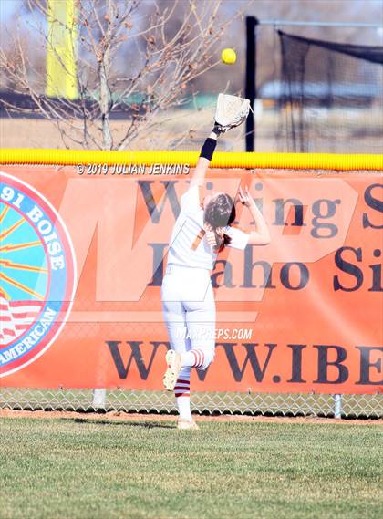 Thumbnail 3 in Bishop Manogue vs Ridgevue (Win The Pitch Tournament) photogallery.