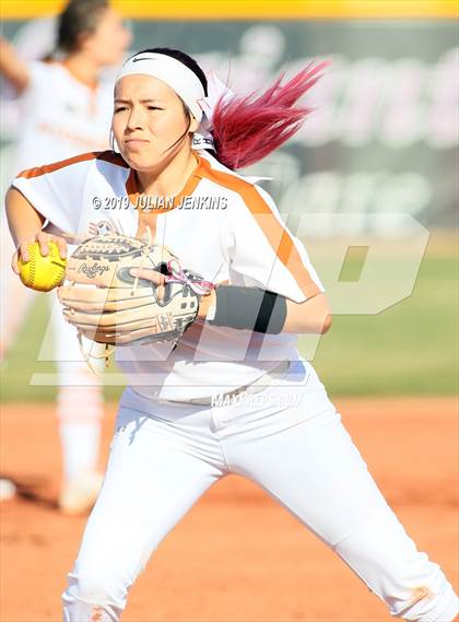 Thumbnail 3 in Bishop Manogue vs Ridgevue (Win The Pitch Tournament) photogallery.
