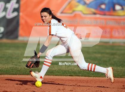 Thumbnail 3 in Bishop Manogue vs Ridgevue (Win The Pitch Tournament) photogallery.