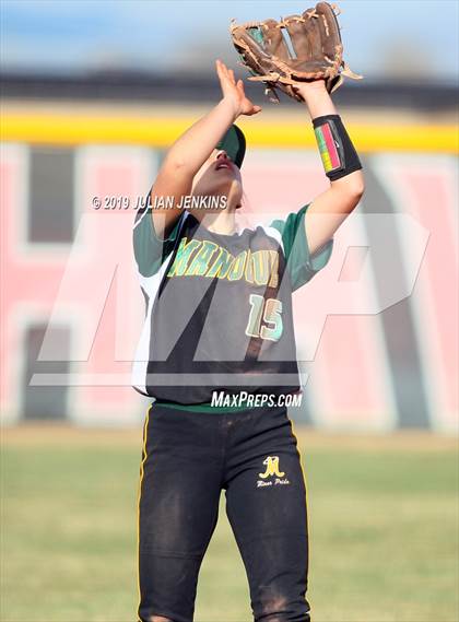 Thumbnail 2 in Bishop Manogue vs Ridgevue (Win The Pitch Tournament) photogallery.