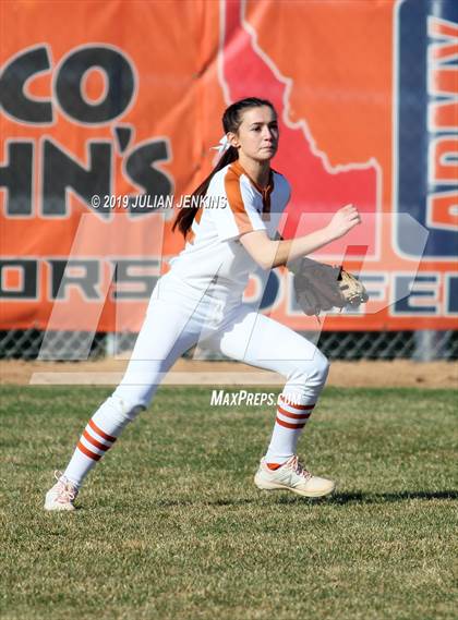 Thumbnail 3 in Bishop Manogue vs Ridgevue (Win The Pitch Tournament) photogallery.
