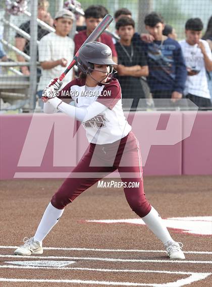 Thumbnail 2 in Mission @ Flour Bluff Softball (UIL Girls Softball 5A D1 Bi-District) photogallery.