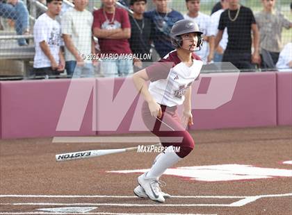 Thumbnail 3 in Mission @ Flour Bluff Softball (UIL Girls Softball 5A D1 Bi-District) photogallery.