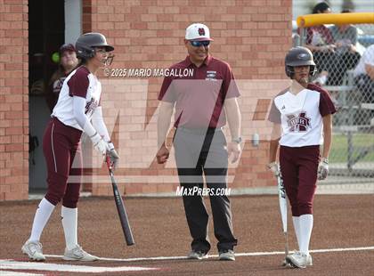 Thumbnail 3 in Mission @ Flour Bluff Softball (UIL Girls Softball 5A D1 Bi-District) photogallery.
