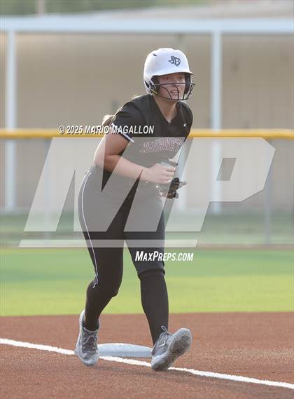 Thumbnail 3 in Mission @ Flour Bluff Softball (UIL Girls Softball 5A D1 Bi-District) photogallery.