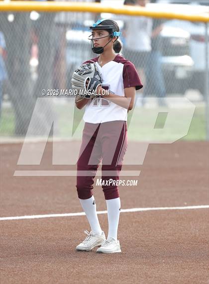 Thumbnail 2 in Mission @ Flour Bluff Softball (UIL Girls Softball 5A D1 Bi-District) photogallery.