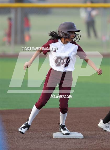 Thumbnail 2 in Mission @ Flour Bluff Softball (UIL Girls Softball 5A D1 Bi-District) photogallery.