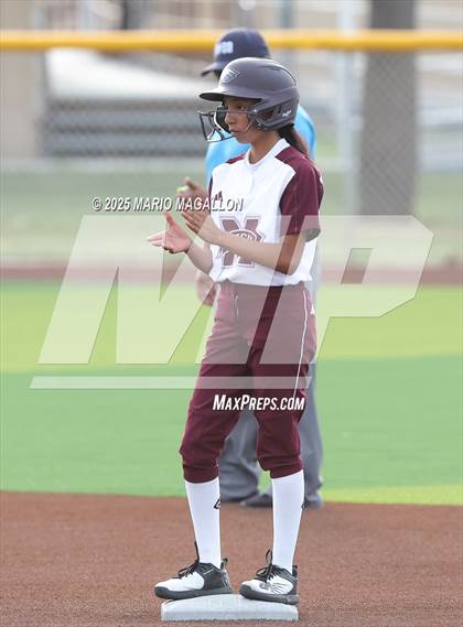 Thumbnail 2 in Mission @ Flour Bluff Softball (UIL Girls Softball 5A D1 Bi-District) photogallery.
